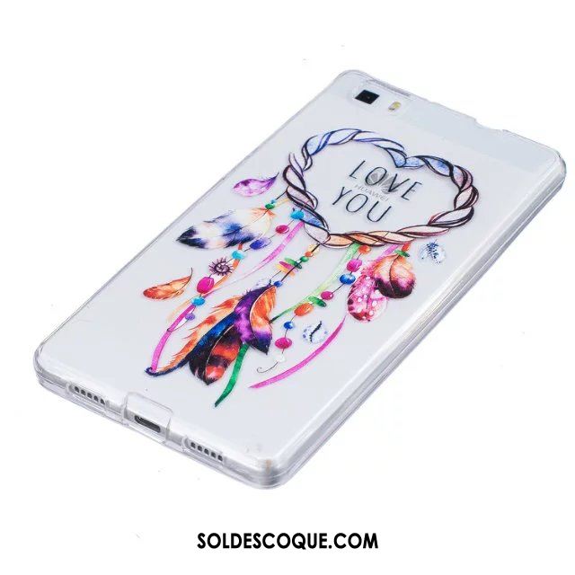 Coque Huawei P8 Lite Peinture Protection Étui Téléphone Portable Fluide Doux En Ligne