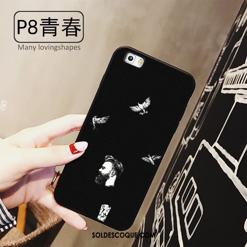 Coque Huawei P8 Lite Tendance Téléphone Portable Amoureux Incassable Silicone France