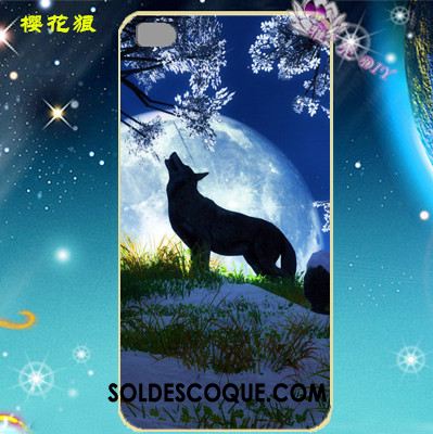 Coque Huawei P8 Personnalisé Téléphone Portable Business Border Bleu Pas Cher