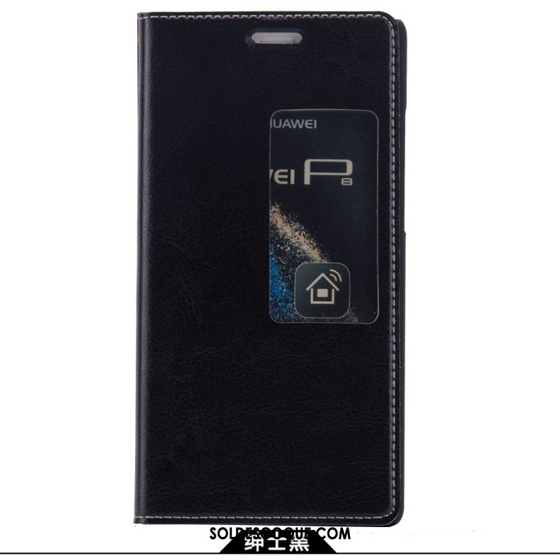 Coque Huawei P8 Protection Étui Clamshell Bleu Téléphone Portable France