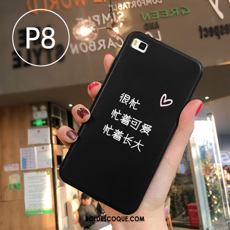 Coque Huawei P8 Simple Amoureux Tendance Incassable Tout Compris Housse Soldes