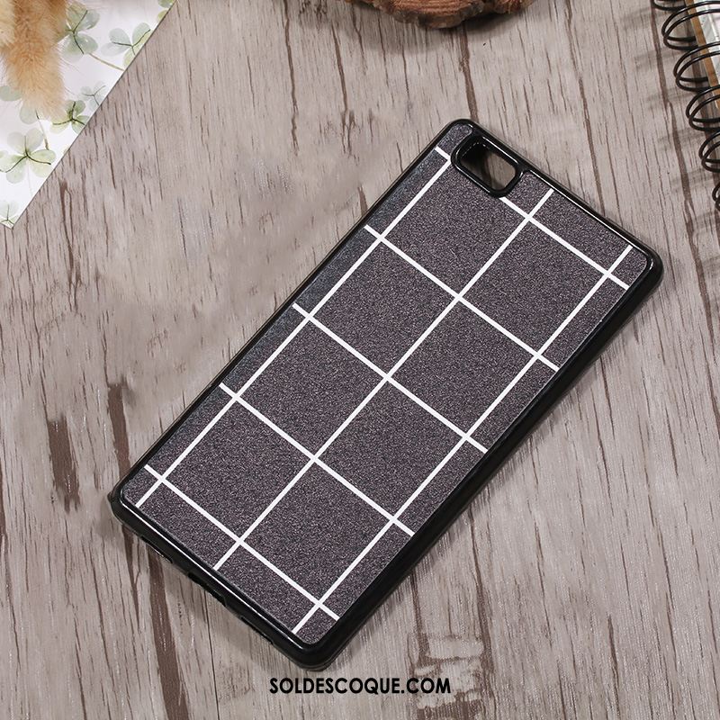 Coque Huawei P8 Étui Protection Incassable Téléphone Portable Noir Housse Pas Cher