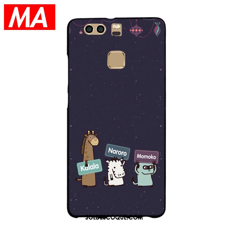 Coque Huawei P9 Abstrait Animal Étui Silicone Dessin Animé Pas Cher