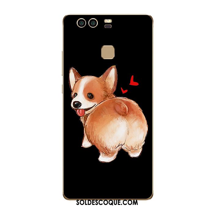 Coque Huawei P9 Amoureux Dessin Animé Fluide Doux Étui Silicone Pas Cher