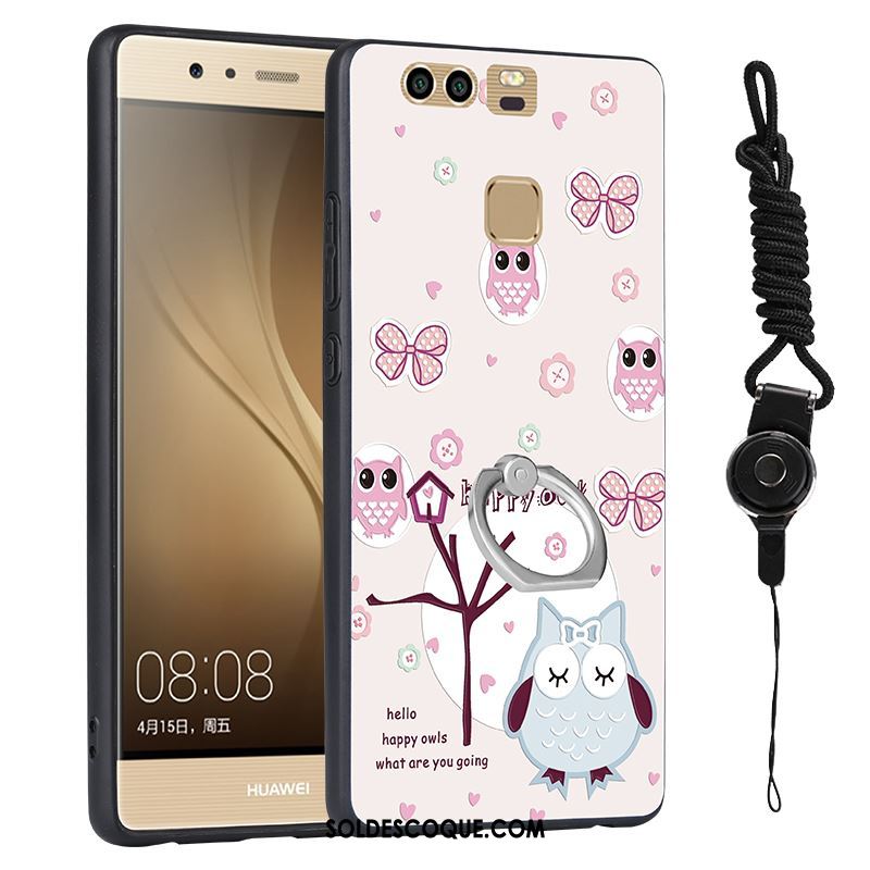 Coque Huawei P9 Bleu Étui Ornements Suspendus Téléphone Portable Tout Compris Pas Cher