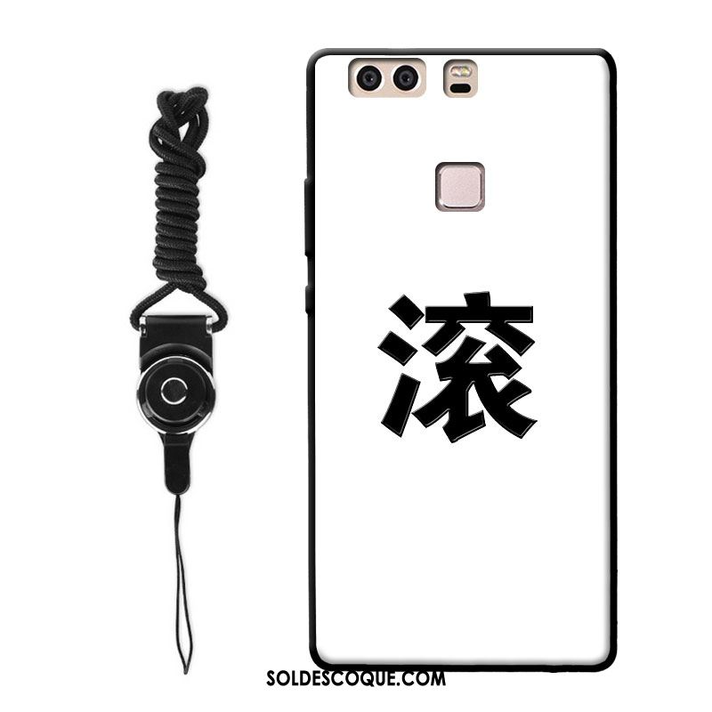 Coque Huawei P9 Gaufrage Étui Protection Fluide Doux Téléphone Portable Soldes