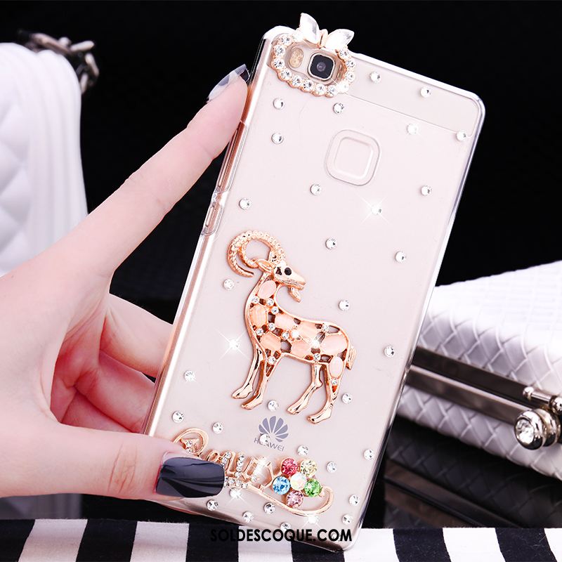 Coque Huawei P9 Lite Difficile Jeunesse Transparent Cerf Petit Pas Cher