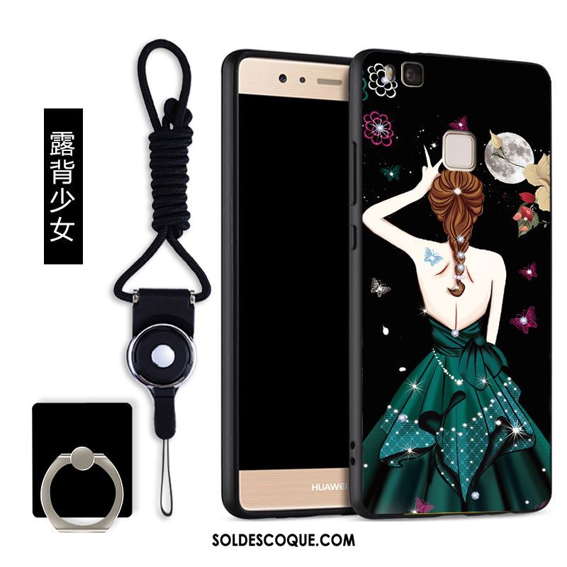 Coque Huawei P9 Lite Jeunesse Téléphone Portable Fluide Doux Créatif Cou Suspendu Housse Soldes