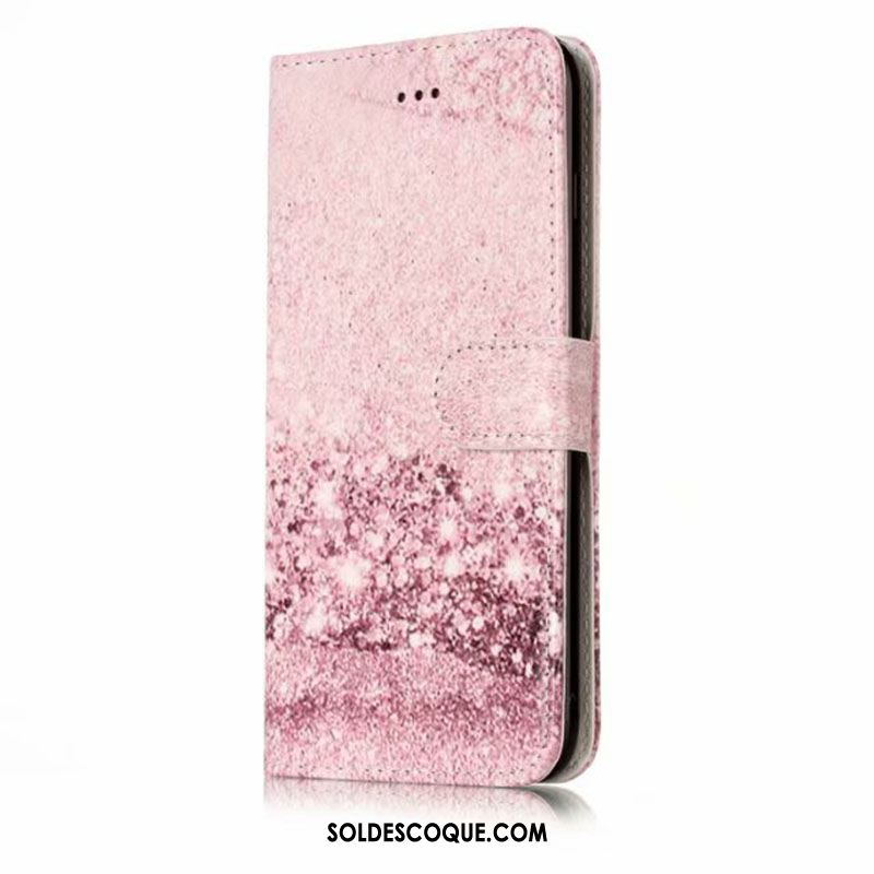 Coque Huawei P9 Lite Modèle Fleurie Silicone Protection Rose Étui En Cuir Soldes