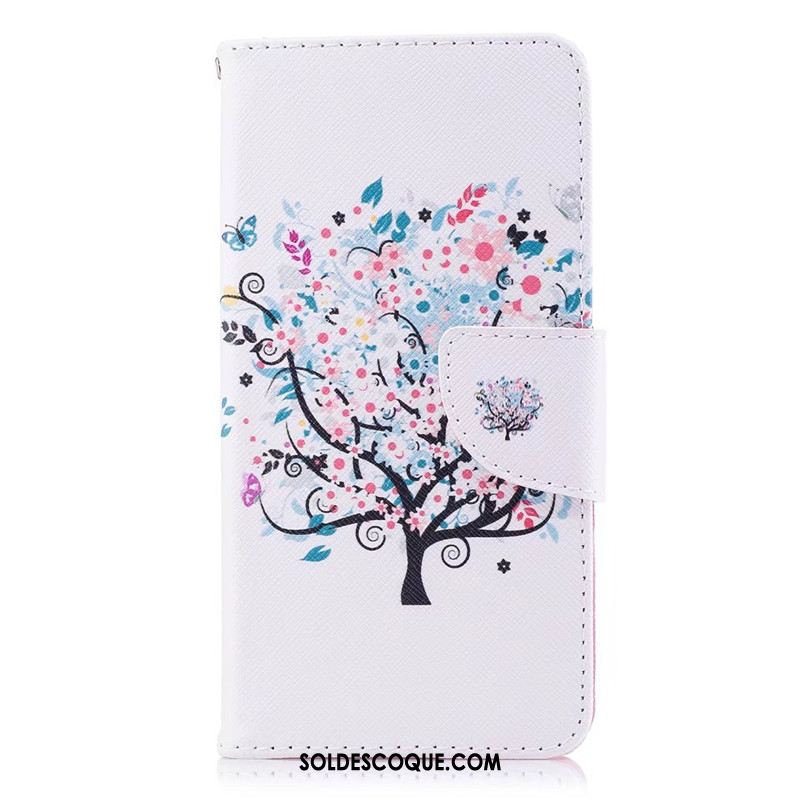 Coque Huawei P9 Lite Plume Dessin Animé Bleu Téléphone Portable Étui En Cuir France