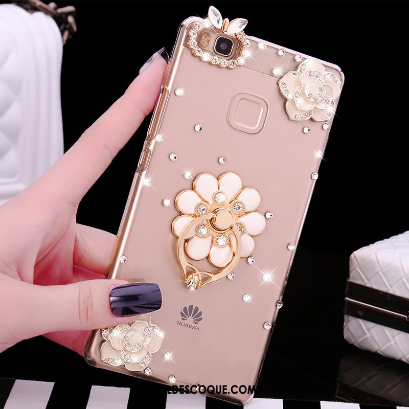 Coque Huawei P9 Lite Strass Anneau Transparent Difficile Téléphone Portable En Vente