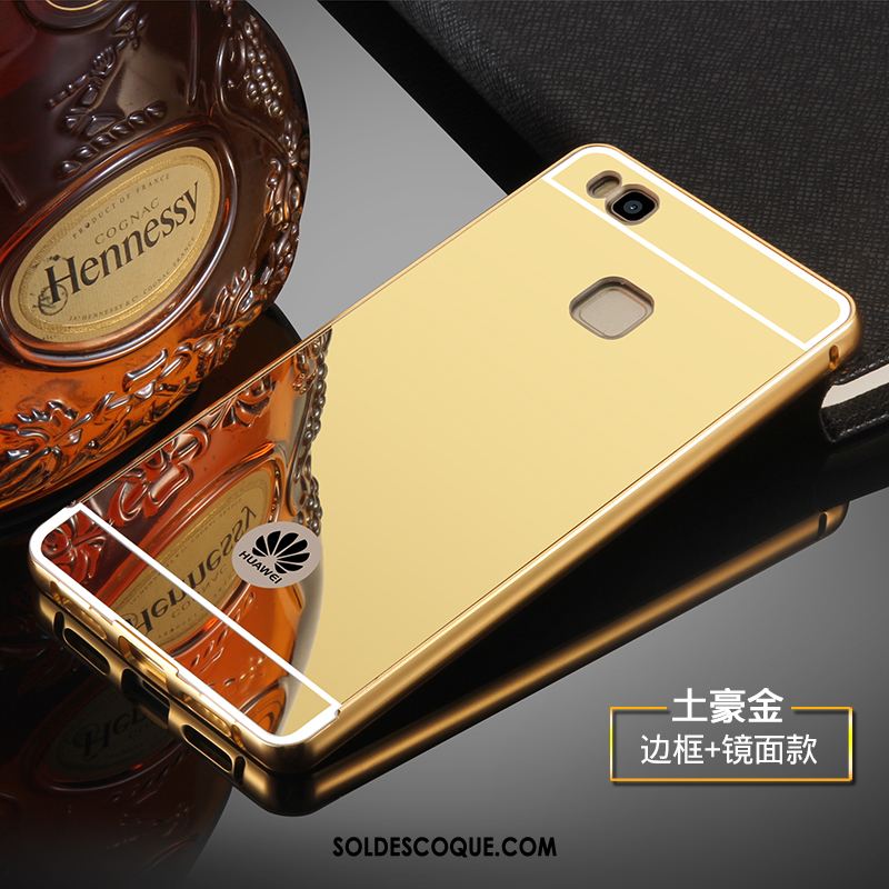 Coque Huawei P9 Lite Tendance Couvercle Arrière Métal Jeunesse Miroir Pas Cher