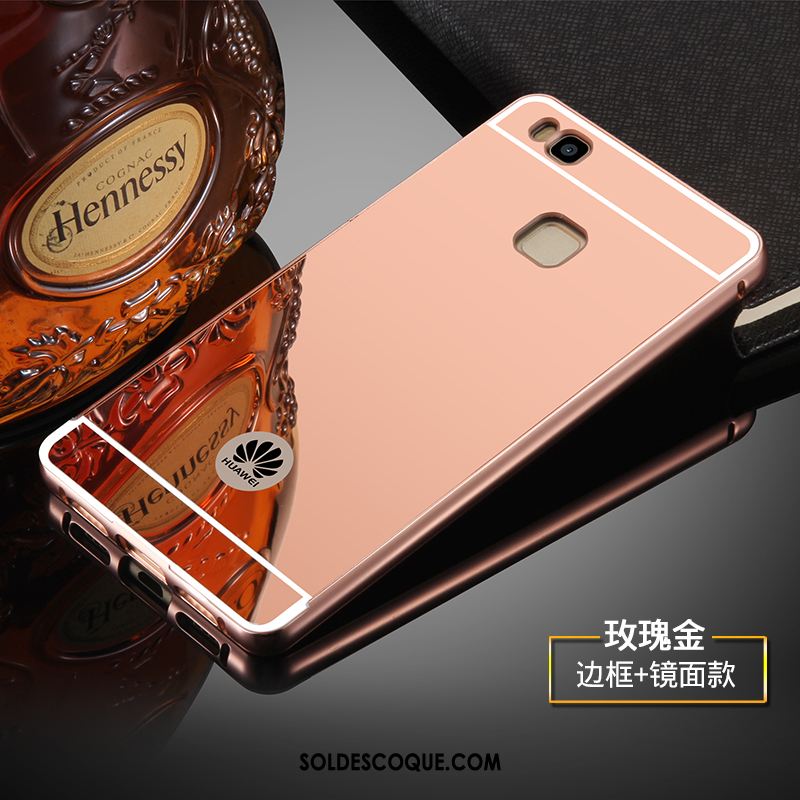 Coque Huawei P9 Lite Tendance Couvercle Arrière Métal Jeunesse Miroir Pas Cher