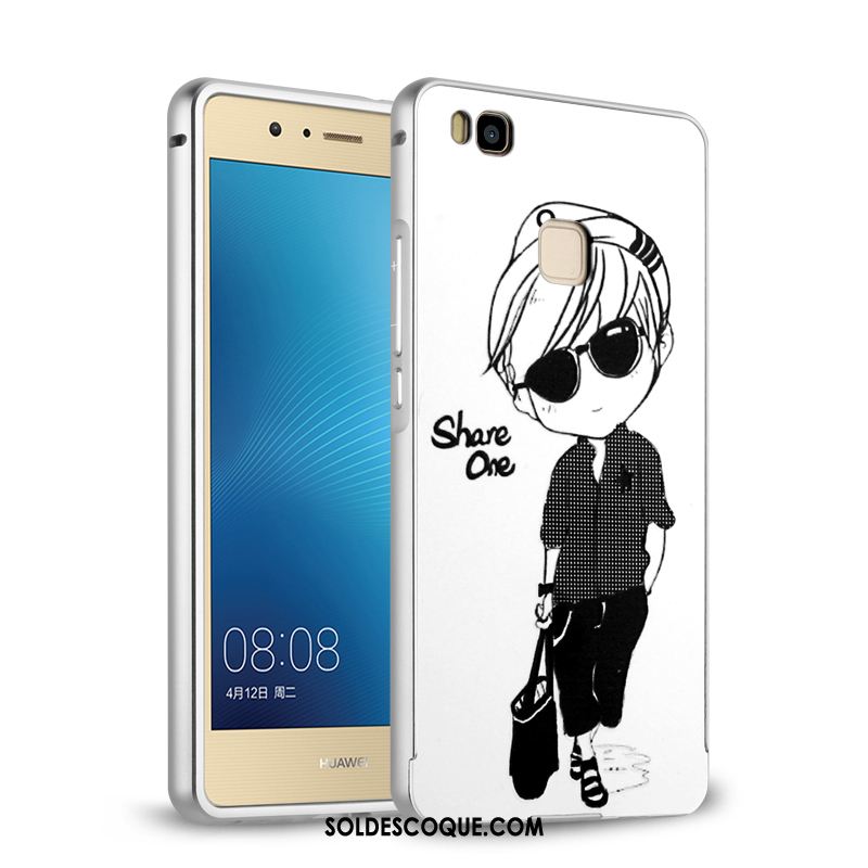 Coque Huawei P9 Lite Tendance Couvercle Arrière Métal Jeunesse Miroir Pas Cher