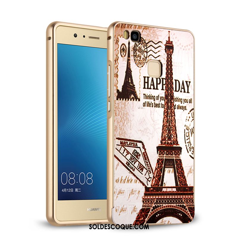 Coque Huawei P9 Lite Tendance Couvercle Arrière Métal Jeunesse Miroir Pas Cher