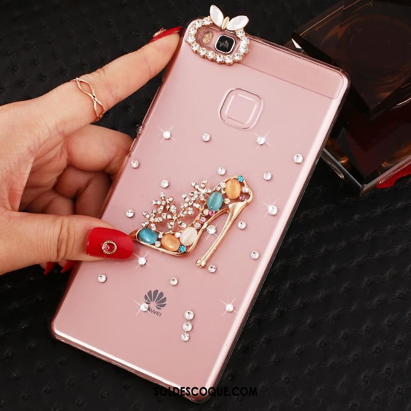 Coque Huawei P9 Lite Téléphone Portable Jeunesse Protection Strass Étui En Ligne