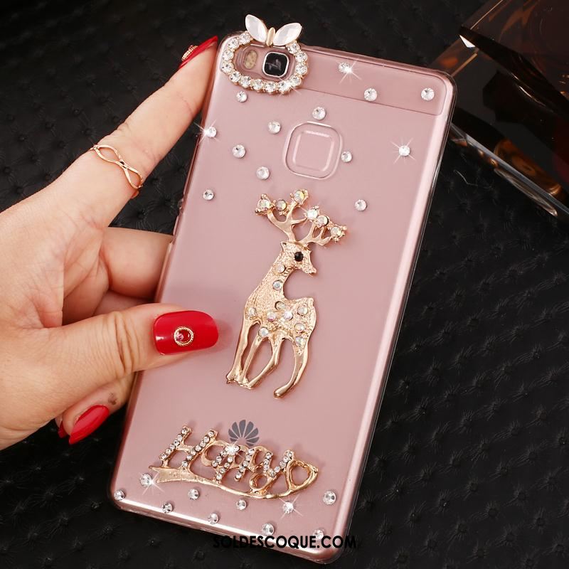 Coque Huawei P9 Lite Téléphone Portable Jeunesse Protection Strass Étui En Ligne