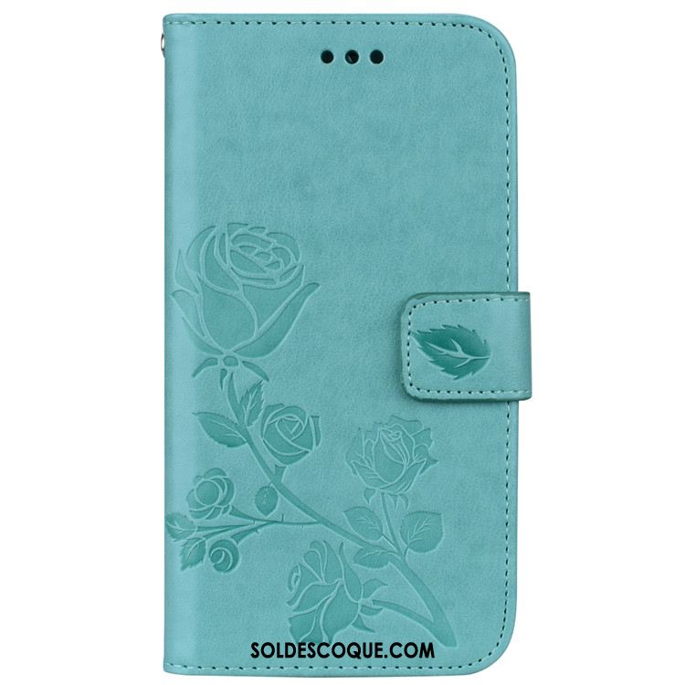 Coque Huawei P9 Lite Étui En Cuir Incassable Protection Vert Tendance Housse France