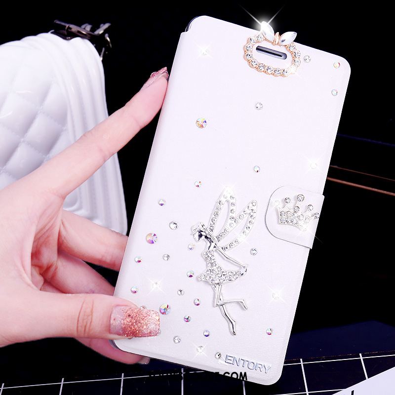 Coque Huawei P9 Lite Étui En Cuir Téléphone Portable Jeunesse Strass Protection Housse Pas Cher