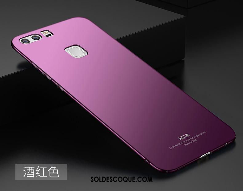Coque Huawei P9 Plus Anneau Bleu Téléphone Portable Difficile Pu Soldes