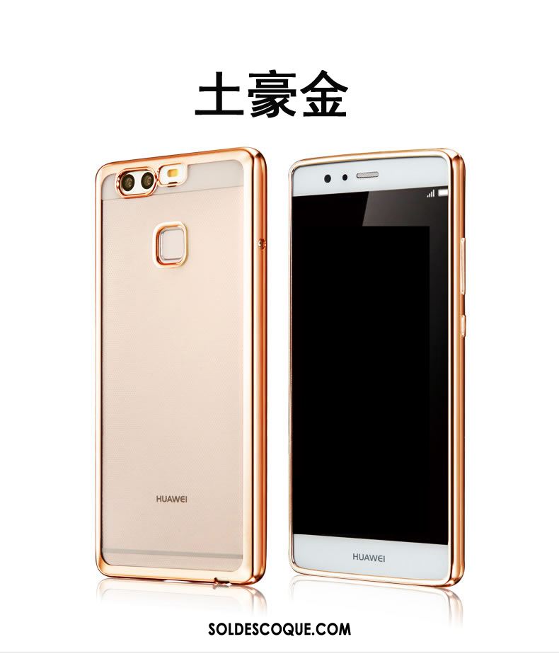 Coque Huawei P9 Plus Fluide Doux Placage Étui Incassable Protection Soldes