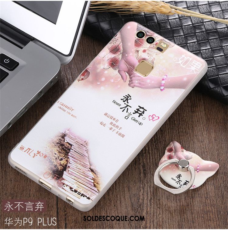 Coque Huawei P9 Plus Fluide Doux Protection Multicolore Téléphone Portable Pu Pas Cher