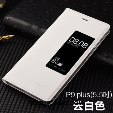 Coque Huawei P9 Plus Incassable Étui Étui En Cuir Téléphone Portable Clamshell En Ligne