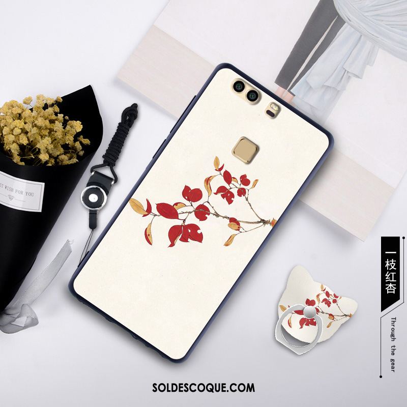 Coque Huawei P9 Plus Tempérer Étui Silicone Membrane Fluide Doux Pas Cher