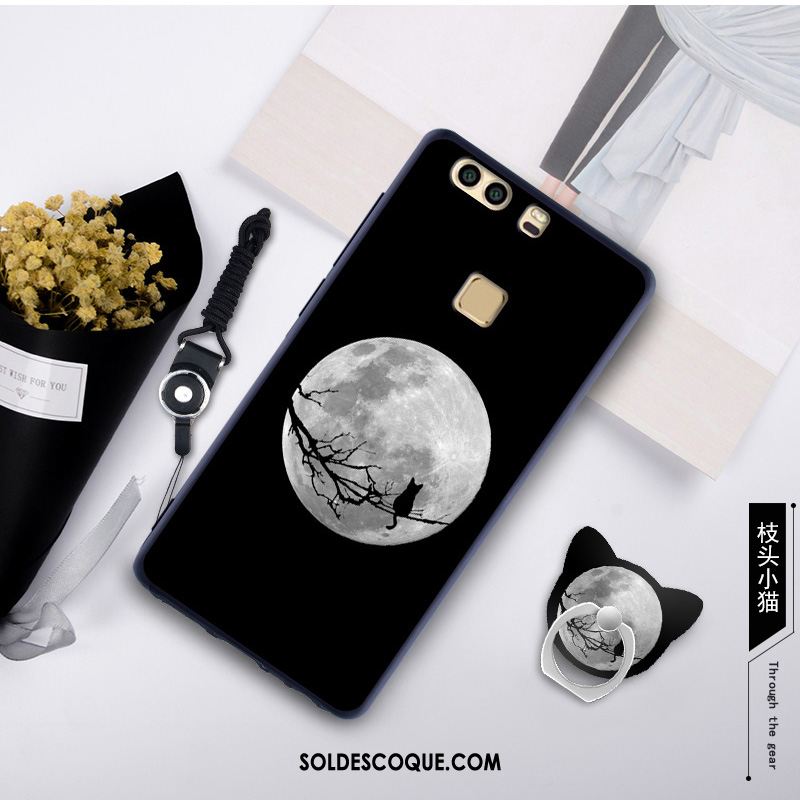 Coque Huawei P9 Plus Tempérer Étui Silicone Membrane Fluide Doux Pas Cher