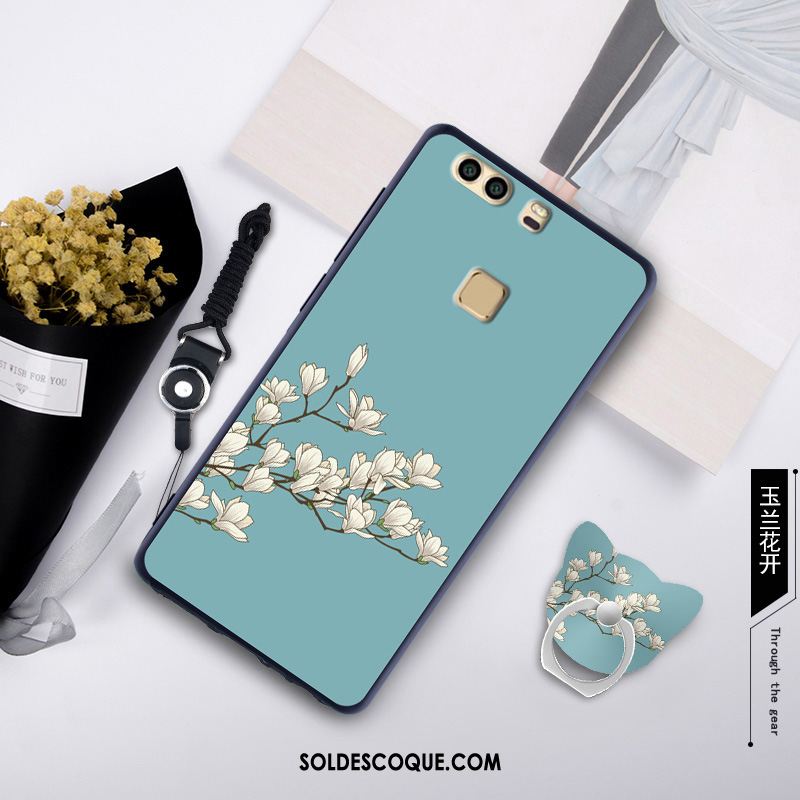 Coque Huawei P9 Plus Tempérer Étui Silicone Membrane Fluide Doux Pas Cher