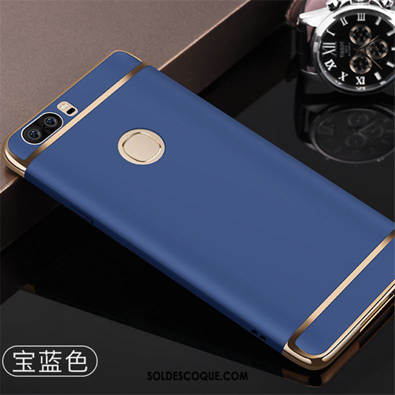 Coque Huawei P9 Plus Téléphone Portable Couleur Unie Argent Difficile Pas Cher