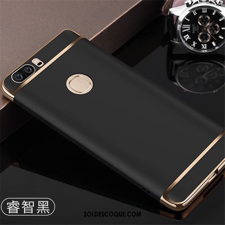 Coque Huawei P9 Plus Téléphone Portable Couleur Unie Argent Difficile Pas Cher