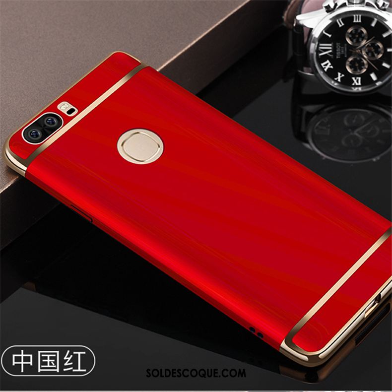 Coque Huawei P9 Plus Téléphone Portable Couleur Unie Argent Difficile Pas Cher