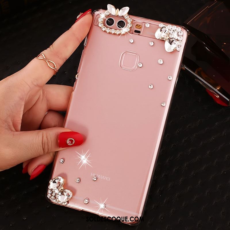 Coque Huawei P9 Plus Téléphone Portable Étui Strass Protection Transparent France