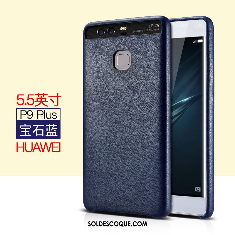 Coque Huawei P9 Plus Téléphone Portable Étui Étui En Cuir Incassable Business Pas Cher