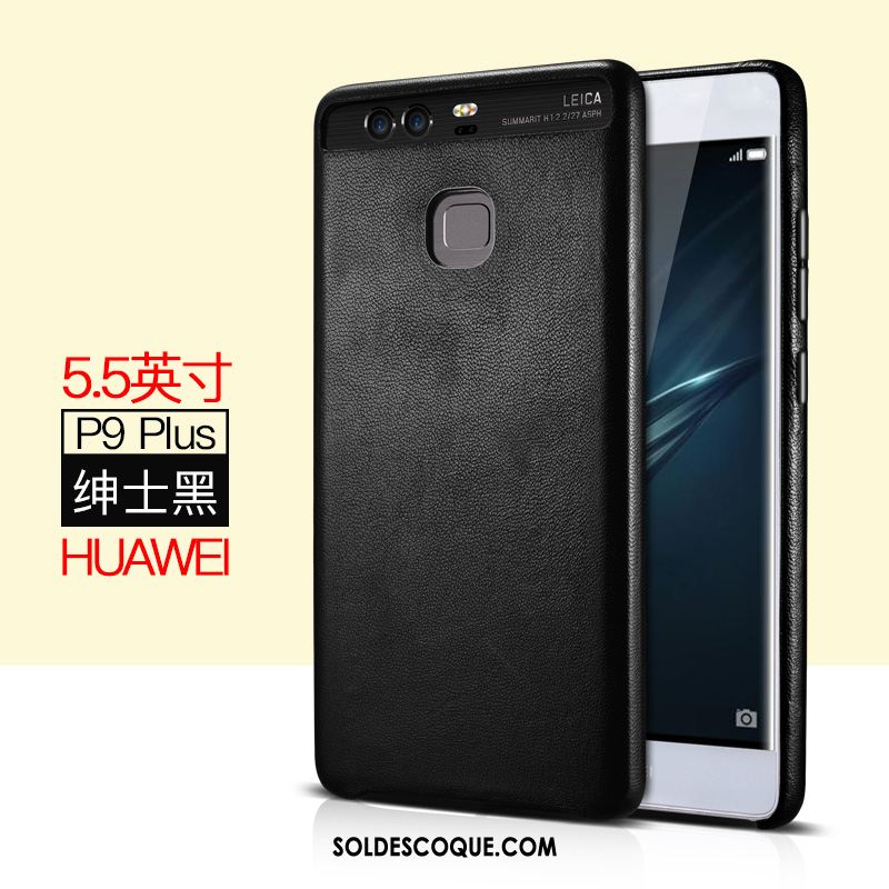 Coque Huawei P9 Plus Téléphone Portable Étui Étui En Cuir Incassable Business Pas Cher