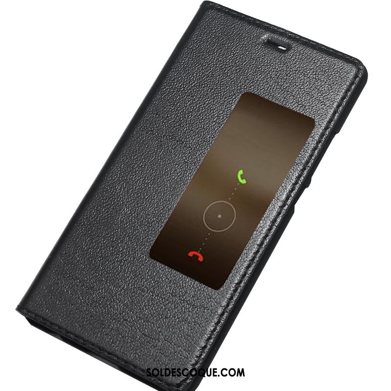 Coque Huawei P9 Plus Vin Rouge Business Téléphone Portable Étui En Cuir Dormance Soldes