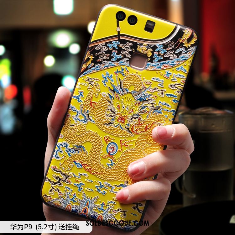 Coque Huawei P9 Silicone Amoureux Incassable Téléphone Portable Tendance Housse Soldes