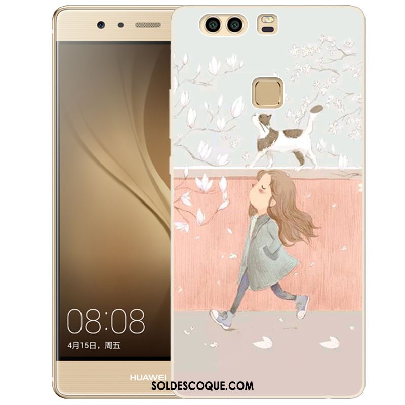 Coque Huawei P9 Silicone Protection Étui Fluide Doux Peinture En Ligne