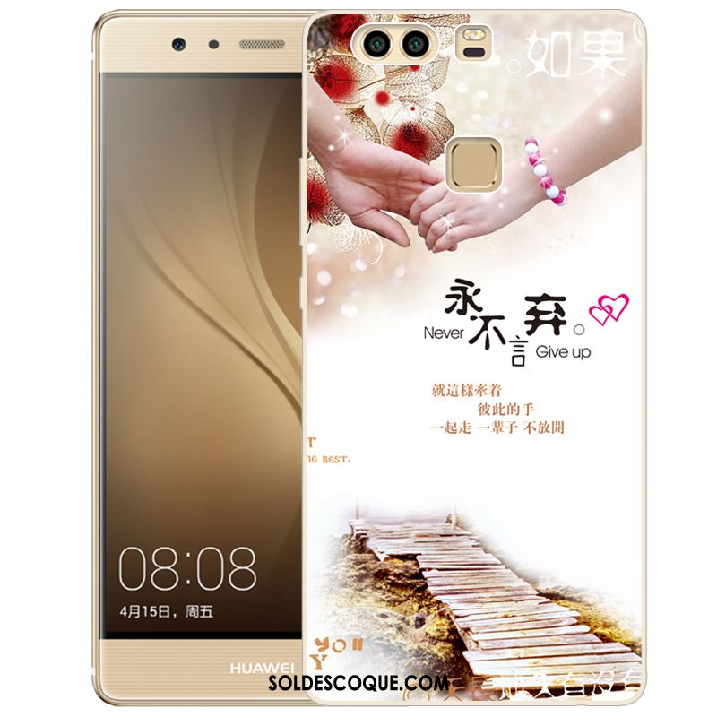 Coque Huawei P9 Silicone Protection Étui Fluide Doux Peinture En Ligne