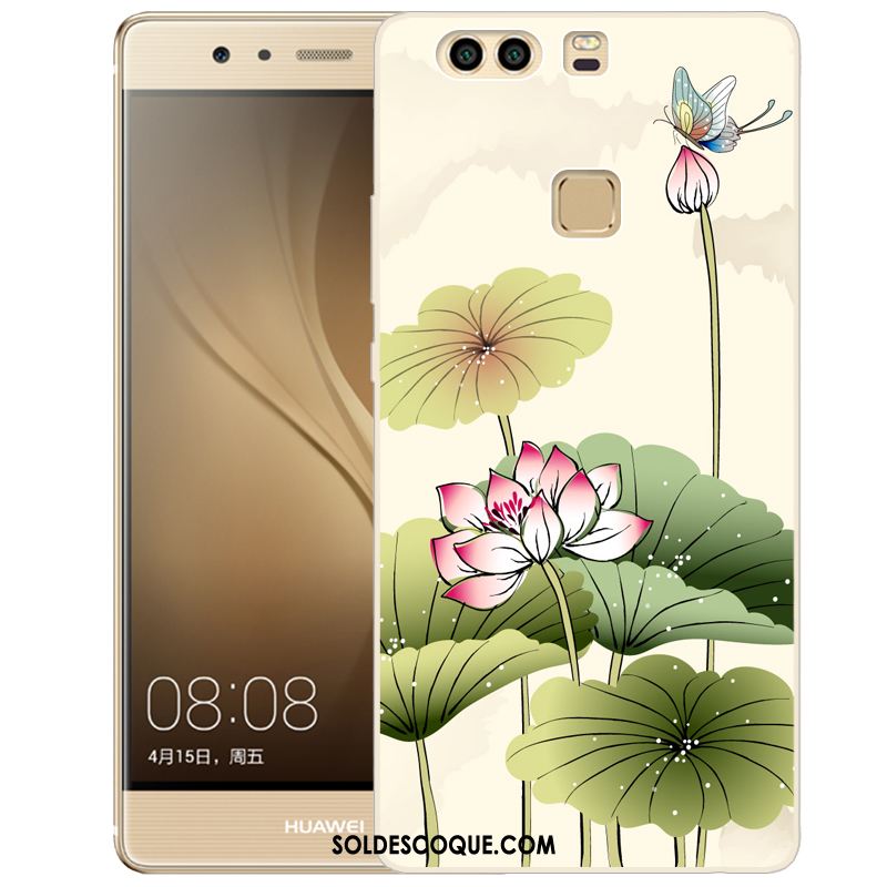 Coque Huawei P9 Silicone Protection Étui Fluide Doux Peinture En Ligne