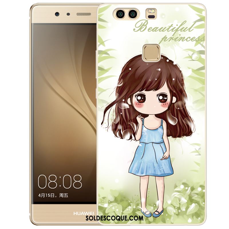 Coque Huawei P9 Silicone Protection Étui Fluide Doux Peinture En Ligne