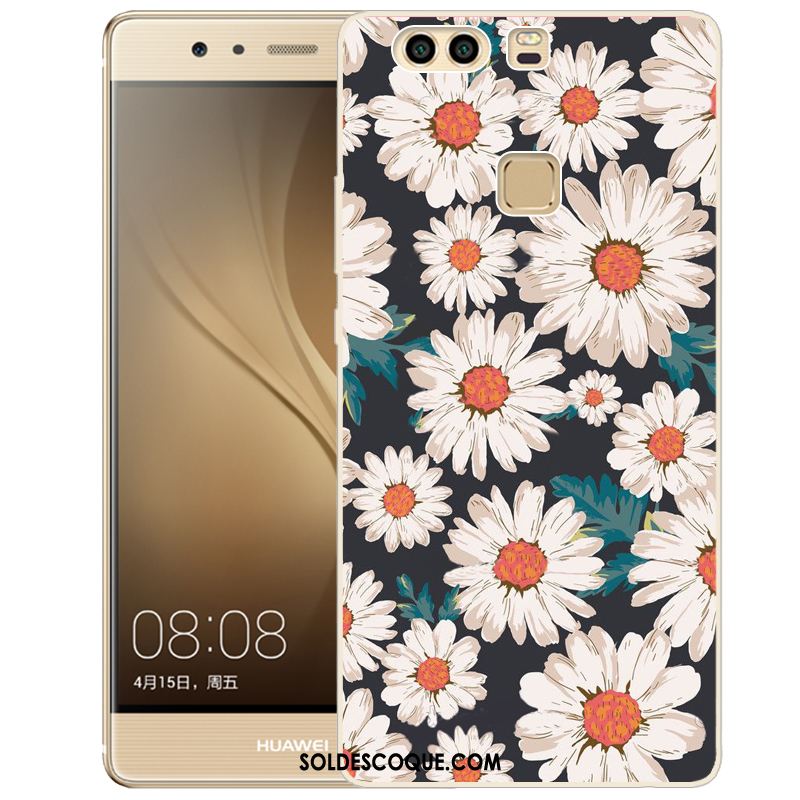 Coque Huawei P9 Silicone Protection Étui Fluide Doux Peinture En Ligne