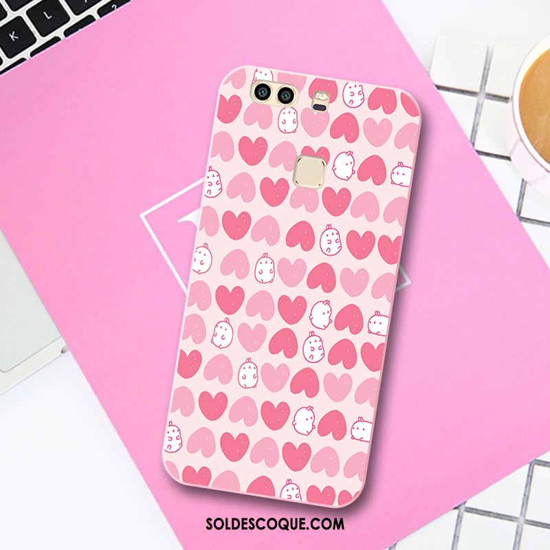 Coque Huawei P9 Silicone Tendance Frais Délavé En Daim Incassable En Vente