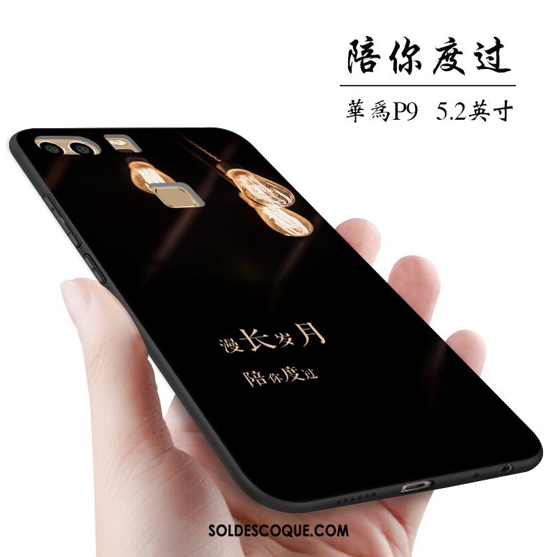 Coque Huawei P9 Silicone Téléphone Portable Délavé En Daim Tendance Personnalité Pas Cher