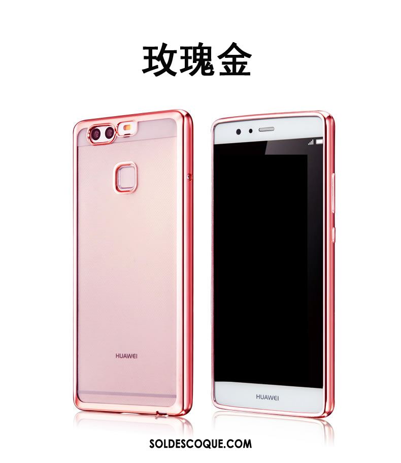 Coque Huawei P9 Transparent Fluide Doux Protection Tout Compris Silicone Pas Cher