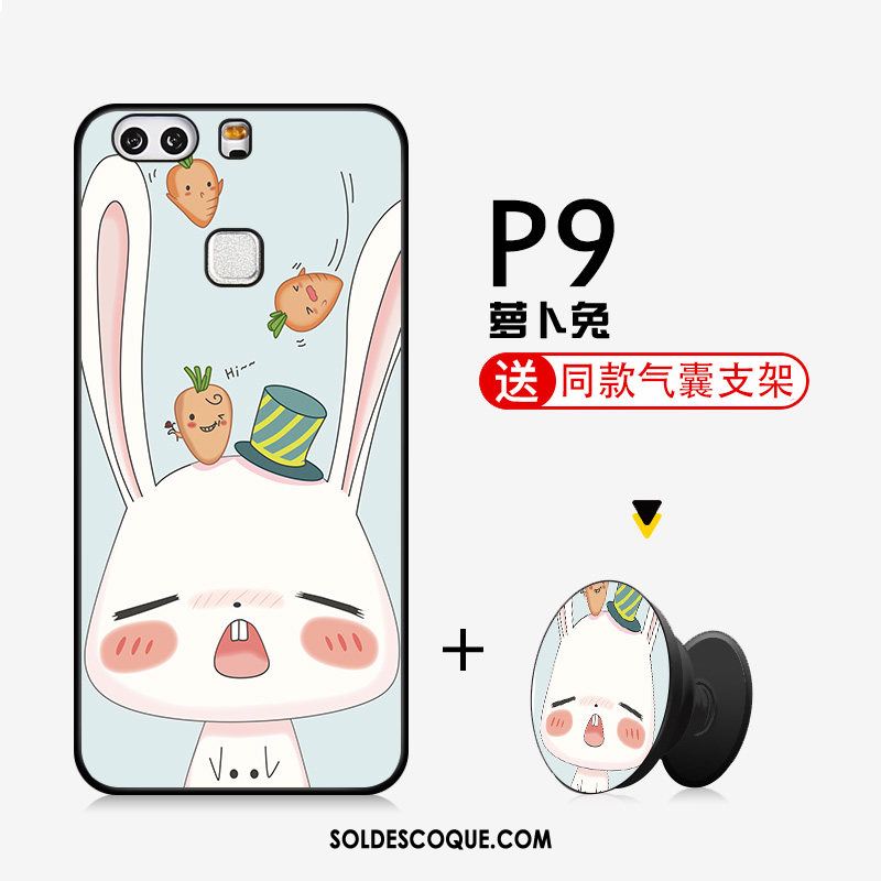 Coque Huawei P9 Étui Fluide Doux Dessin Animé Téléphone Portable Net Rouge Housse Pas Cher