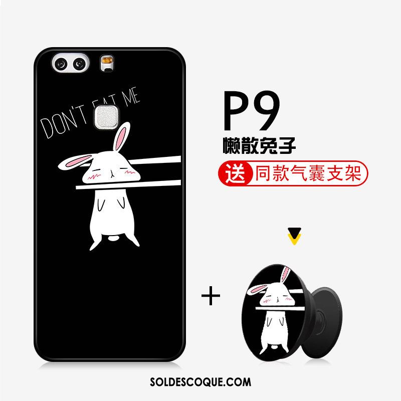 Coque Huawei P9 Étui Fluide Doux Dessin Animé Téléphone Portable Net Rouge Housse Pas Cher