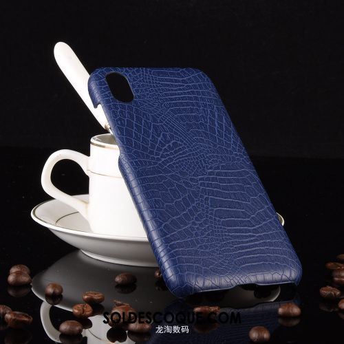 Coque Huawei Y5 2019 Cuir Tendance Business Incassable Protection En Vente