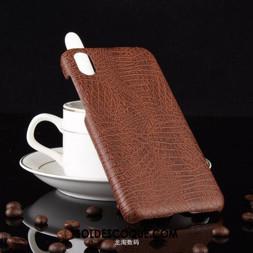 Coque Huawei Y5 2019 Cuir Tendance Business Incassable Protection En Vente